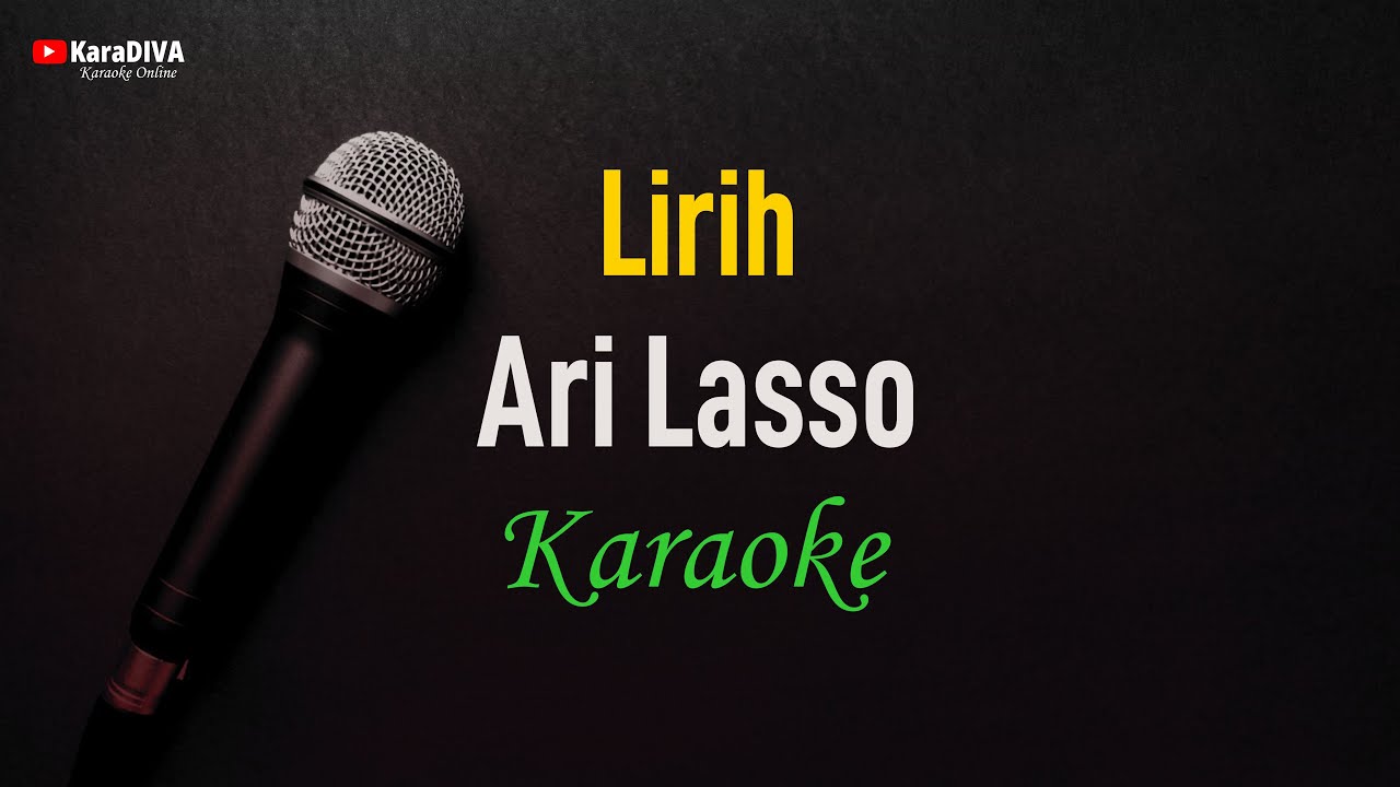 Ari Lasso - Lirih (Karaoke)