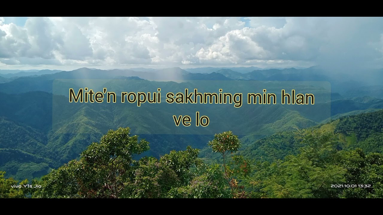V Lalnuchhungi @ An sawi pialral Lyric video