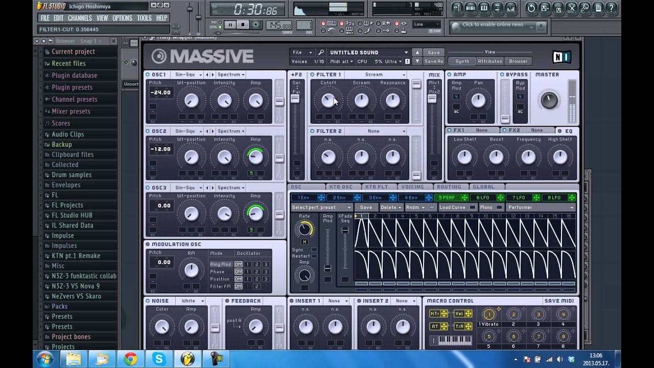 [NI Massive] Liquid style bass tutorial