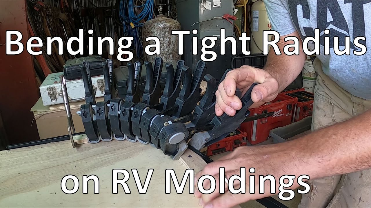 Teardrop Camper Build: Installing moldings and fan- Part 20
