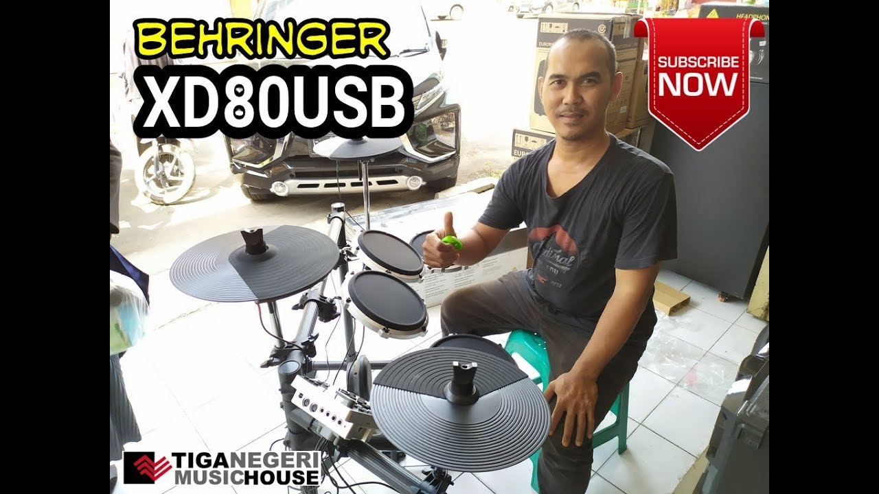 Tutorial Cara Merakit Drum Elektrik XD80USB Behringer