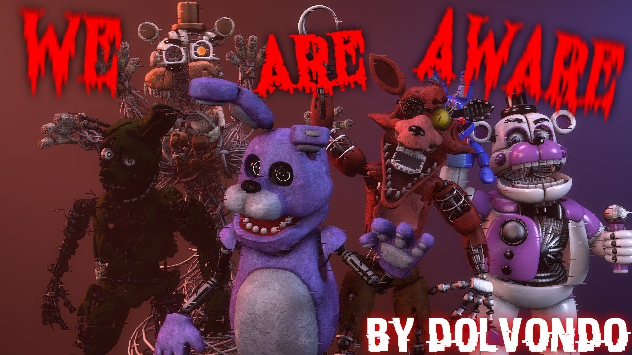 [FNAF SFM] We Are Aware by Dolvondo | Robotic Predators