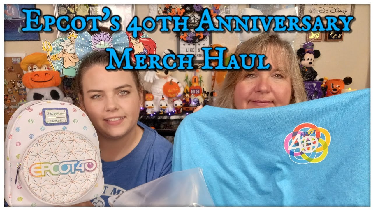 Disney's Epcot 40th Anniversary Merch Haul