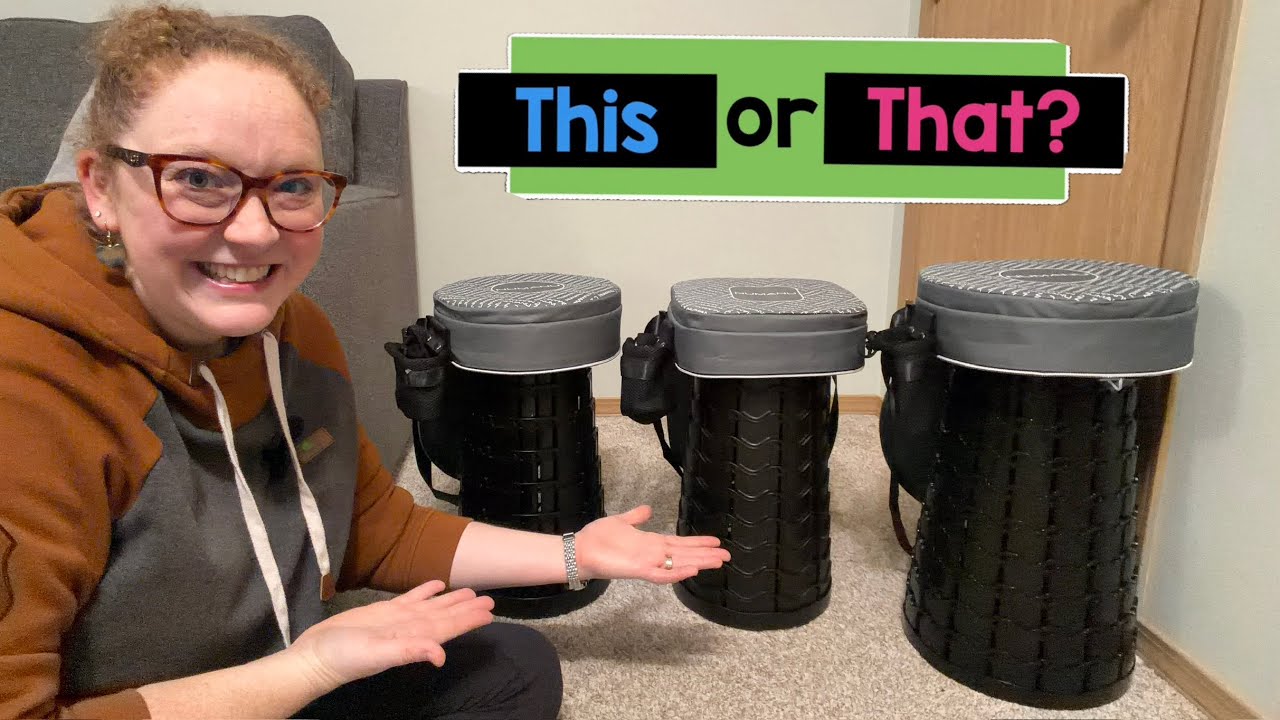 Numanu Collapsible Stool Comparison | Perfect for Hiking, Camping, Bonfires, Sporting Events, & More