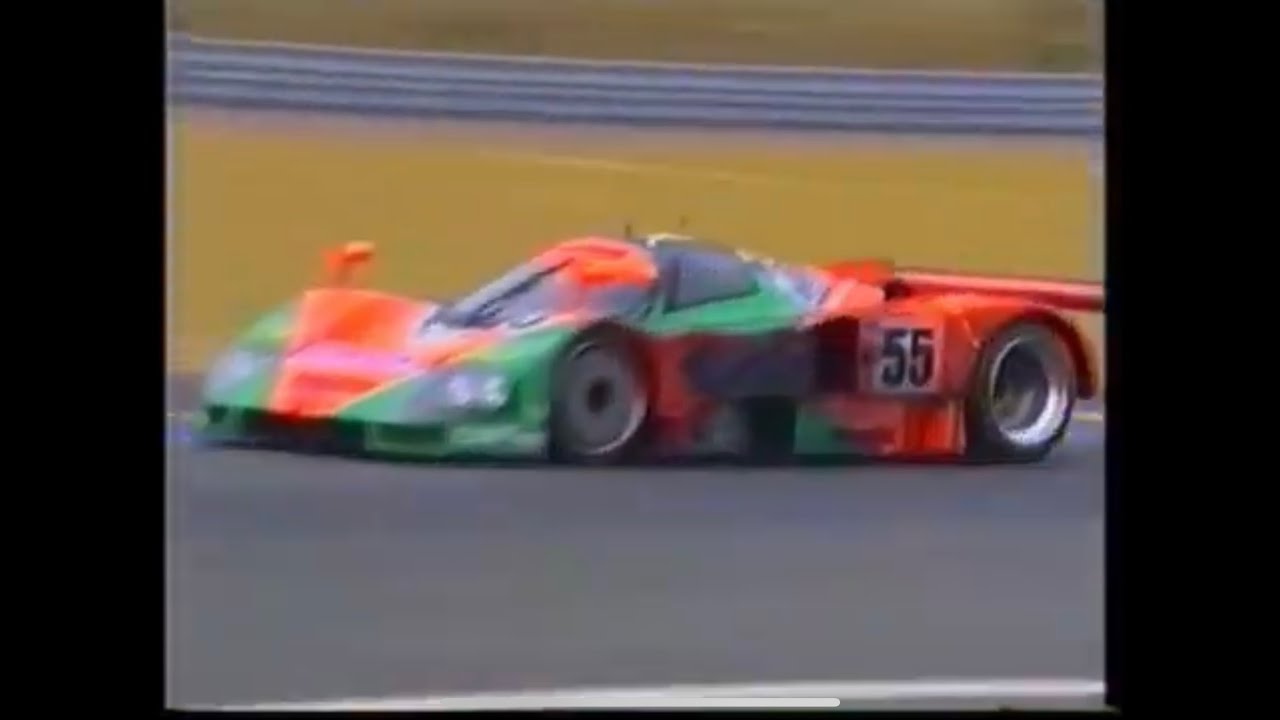 24 Hours in 24 Minutes: 1991 Le Mans Mazda 787B and 787 compilation ￼