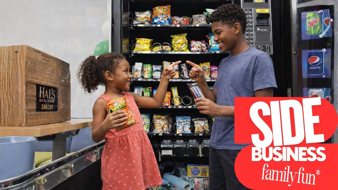 Winter Recess | Kids Run The Business | Vending Machine Restock✨