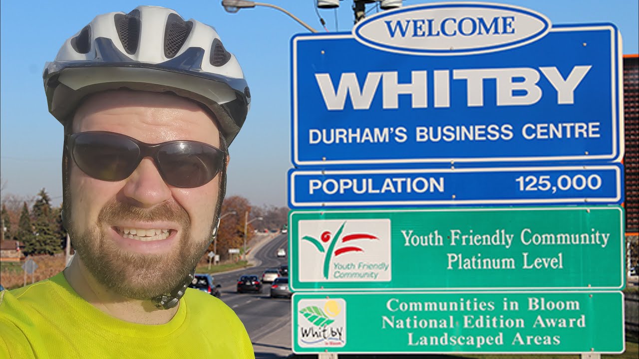 Biking from Toronto to Whitby