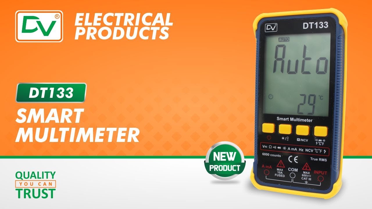 DV DT133 Smart Multimeter