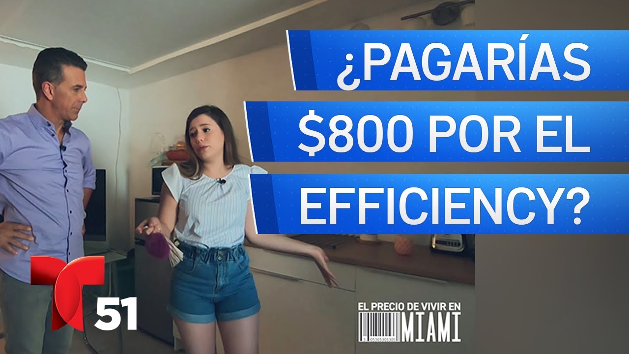 ¿Pagarías $800 mensual por este efficiency?