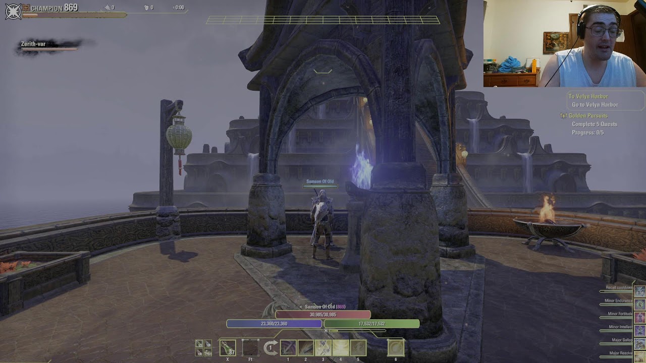 ESO Gameplay, Jesus is King, finishing Cadwell's Gold part 3