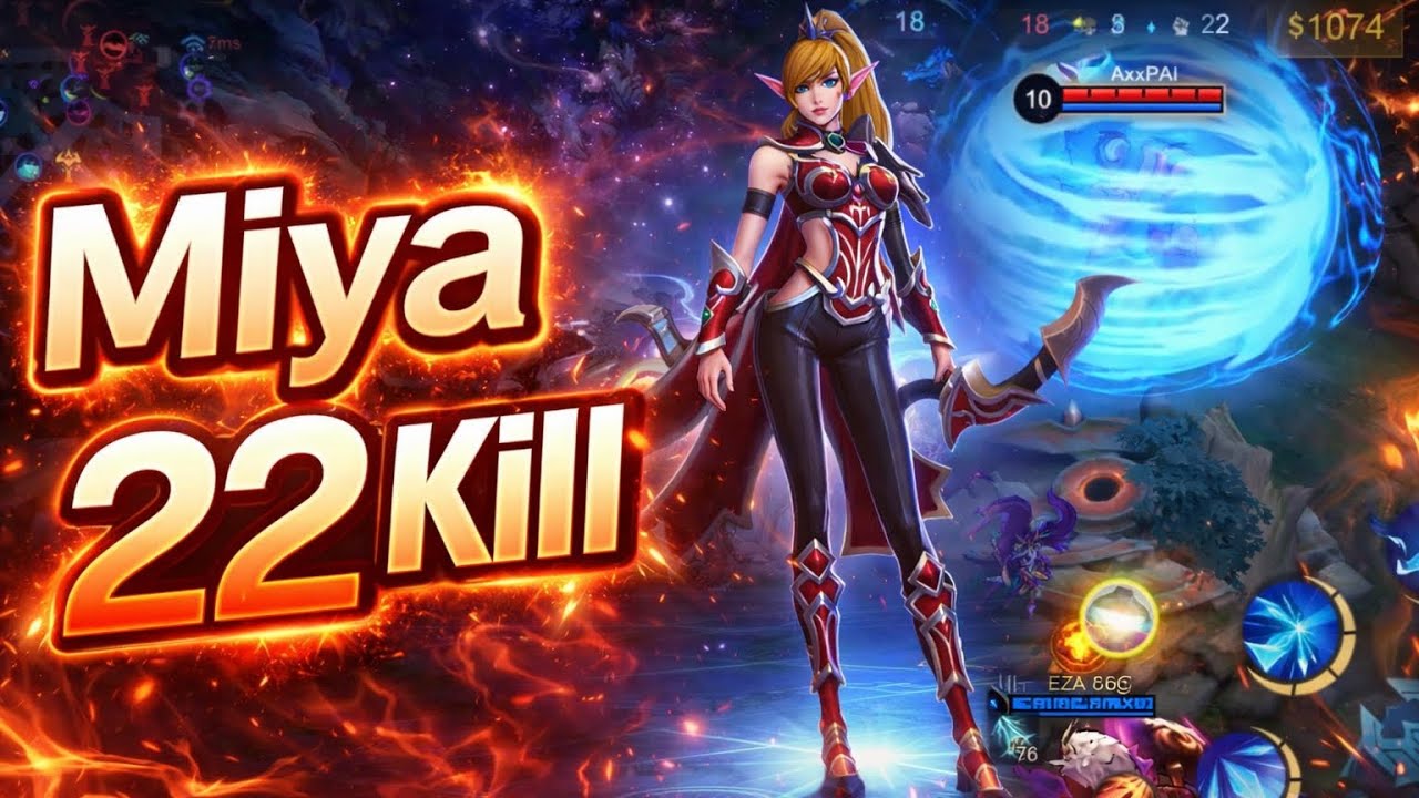 Miya 22 kill (Defeat 😅)