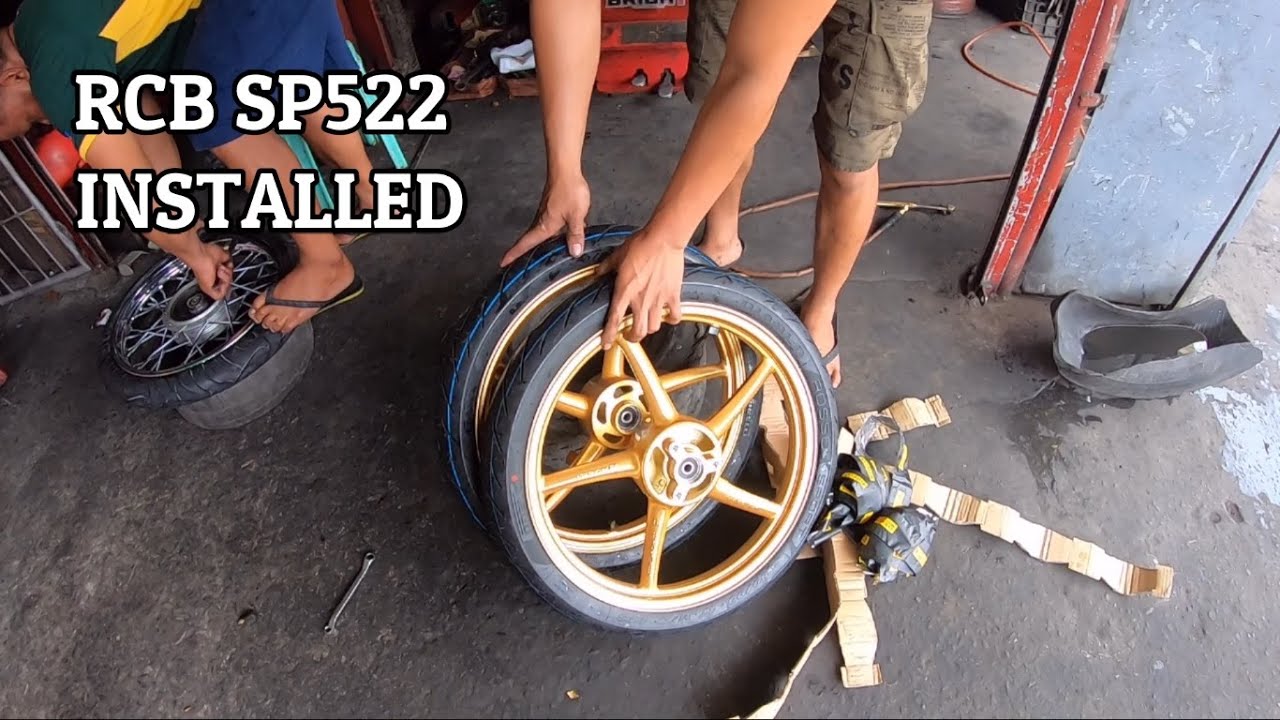 RCB SP522 Mags Installed | Suzuki Raider 150FI Matte Blue
