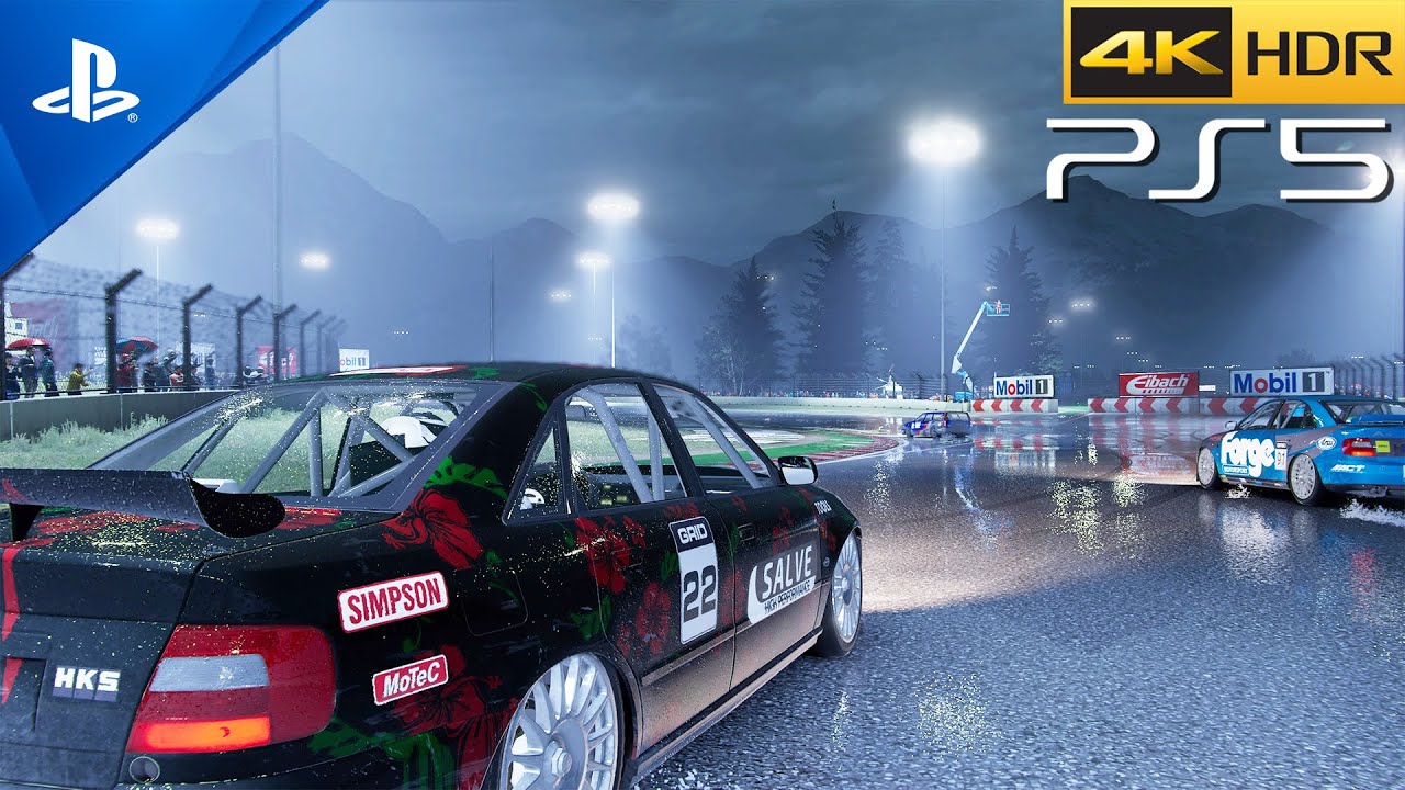 Grid Legends Rain Effects On Ultra Graphics is INSANELY Immersive [PS5 4K HDR 60fps]