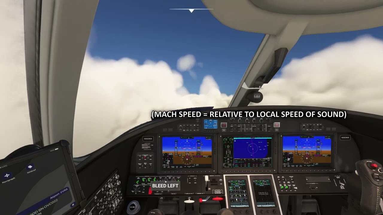 M$FS 2020: EVRA–ENTC Part 1/2: Climb Through the Clouds with Citation CJ3+