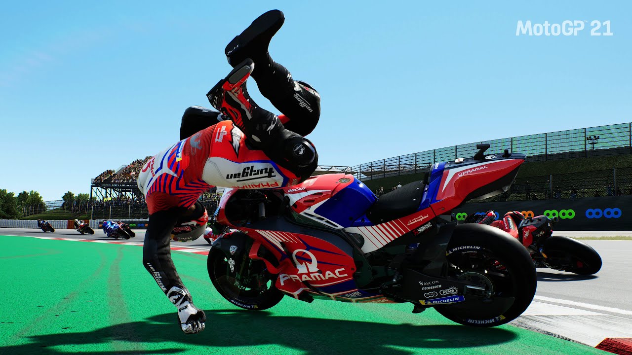MotoGP 21 - Crash Compilation #10 (PC UHD) [4K60FPS]