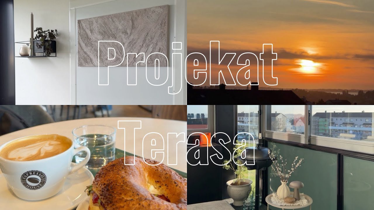 Pripreme za uređenje terase, proljeće u Norve&scaron;koj..