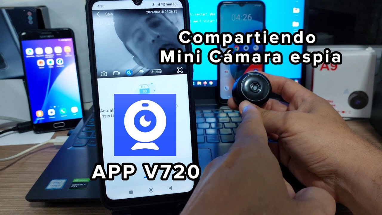 Como Compartir Cámara v720 en Varios Teléfonos 📱 NUEVO