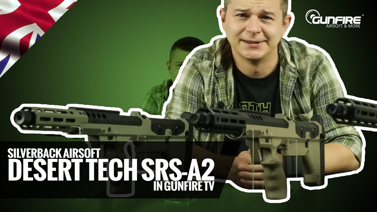 Sniper rifle replicas Desert Tech SRS-A2 from Silverback Airsoft