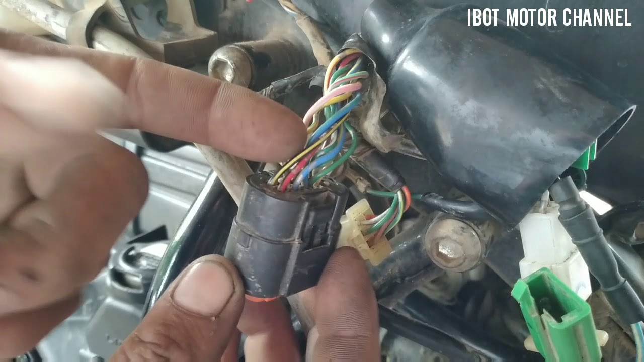 Cara Cek Jalur Kabel Pengapian Honda Vario Karbu 110.