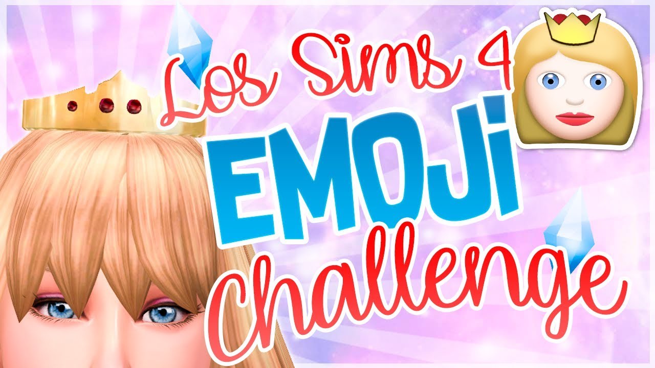 CREANDO EL EMOJI DE PRINCESA 👸🏼 SIMS 4 EMOJI CHALLENGE 🍋 Colaboraci&oacute;n Bubaluses 🍋
