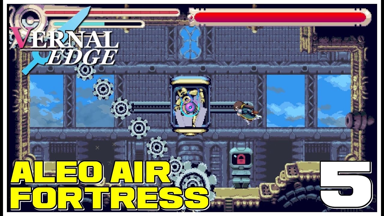 Vernal Edge Full Release Gameplay Walkthrough Part 5 Aleo Air Fortress | No Commentary [PC] [4K]