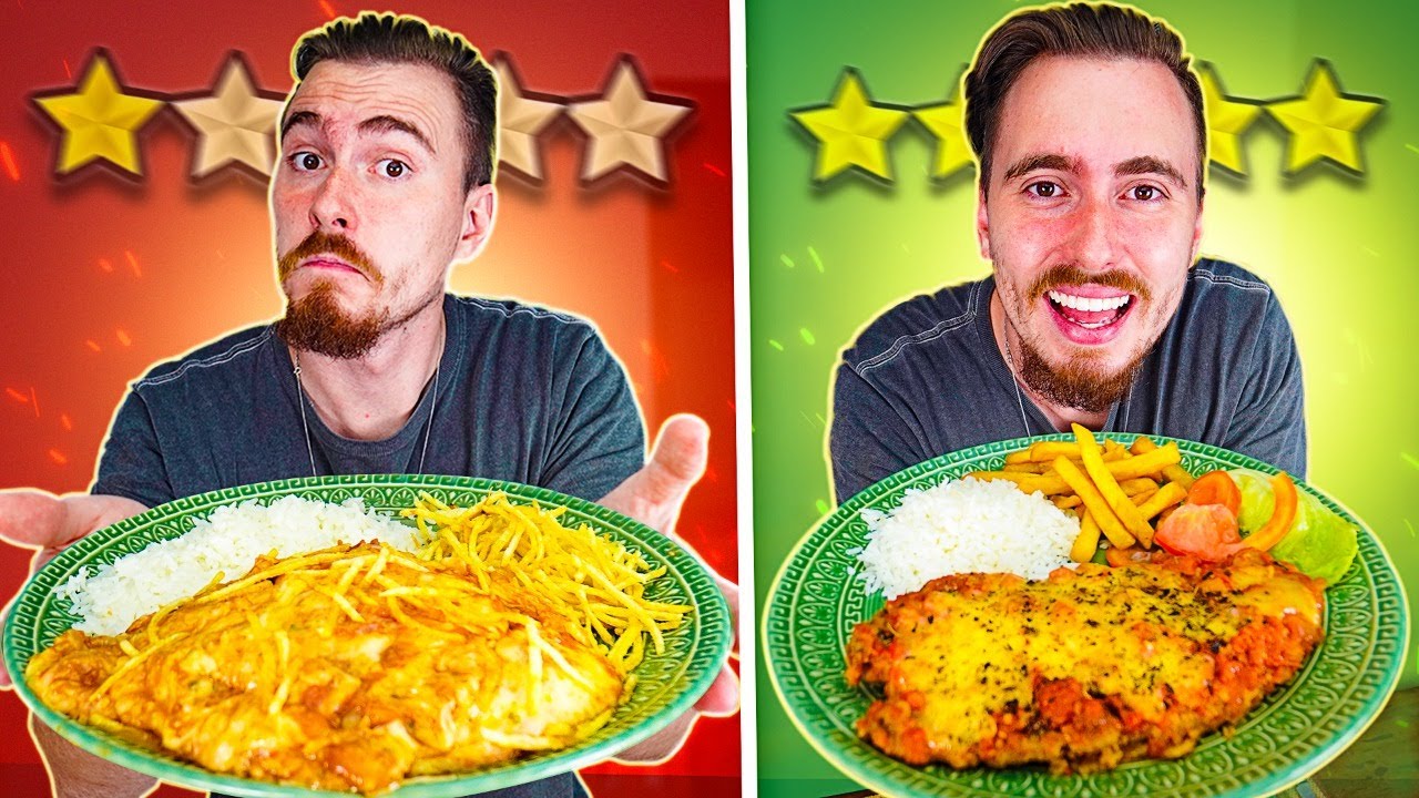 Provei o Parmegiana de pior e melhor avaliação do aplicativo 3 /Gaba Italiano Delivery\