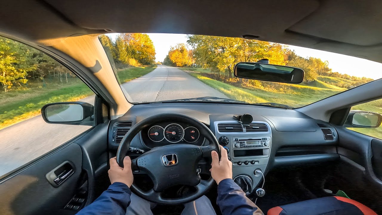 Honda Civic VII Hatchback 2005 | POV Drive
