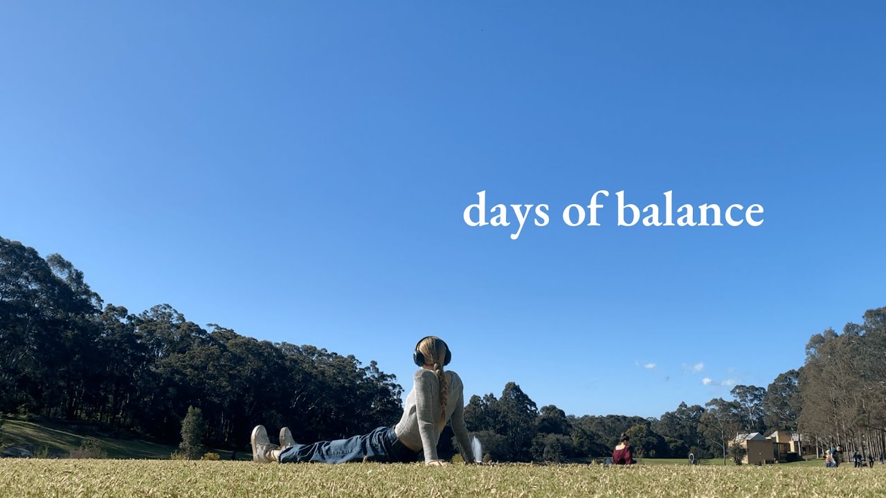 uni days | balancing study and life