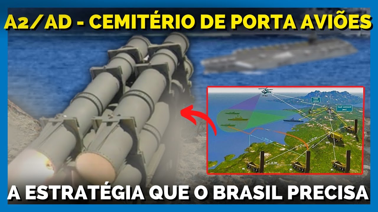 A2/AD CEMITÉRIO DE PORTA AVIÕES A ESTRATÉGIA IDEAL PARA A DEFESA DO LITORAL DA AMAZÔNIA E DO PRÉ-SAL