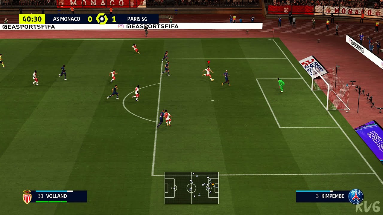 FIFA 21 - AS Monaco vs PSG - Gameplay (PS5 UHD) [4K60FPS]