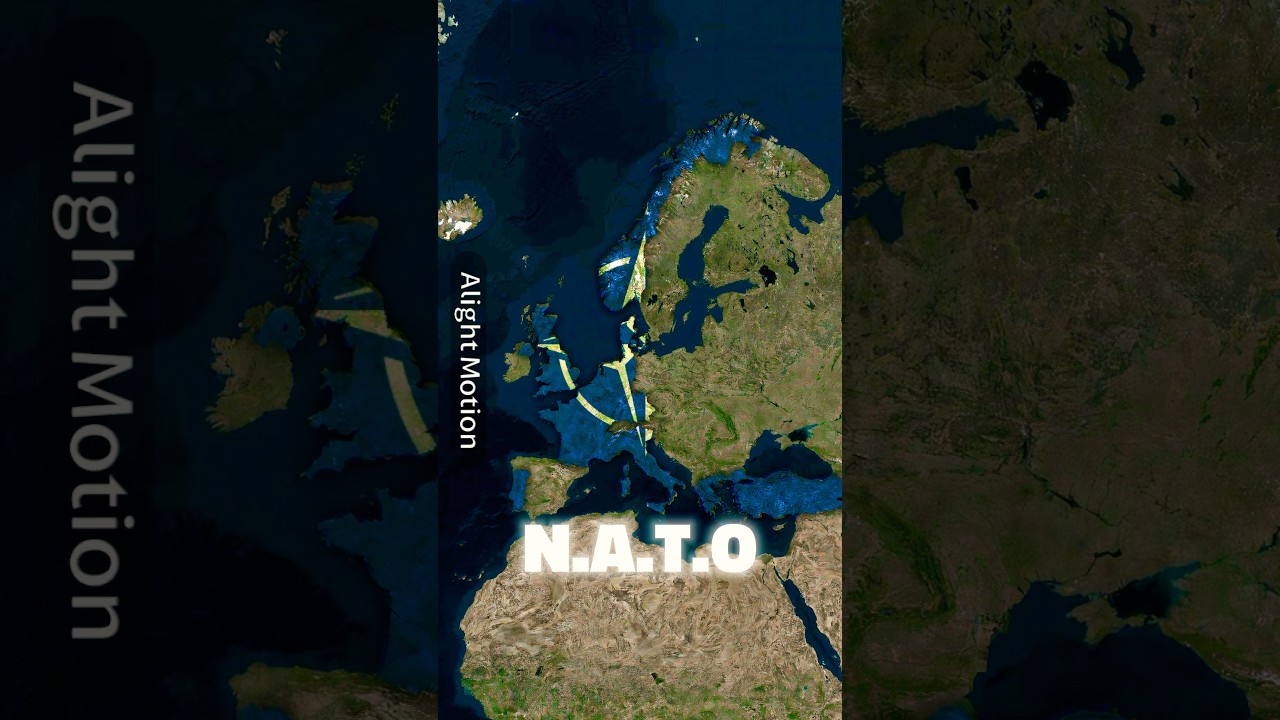 NATO vs Warsaw Pact #geographythroughmaps #history #worldmap #animatedmap #worldgeography #map