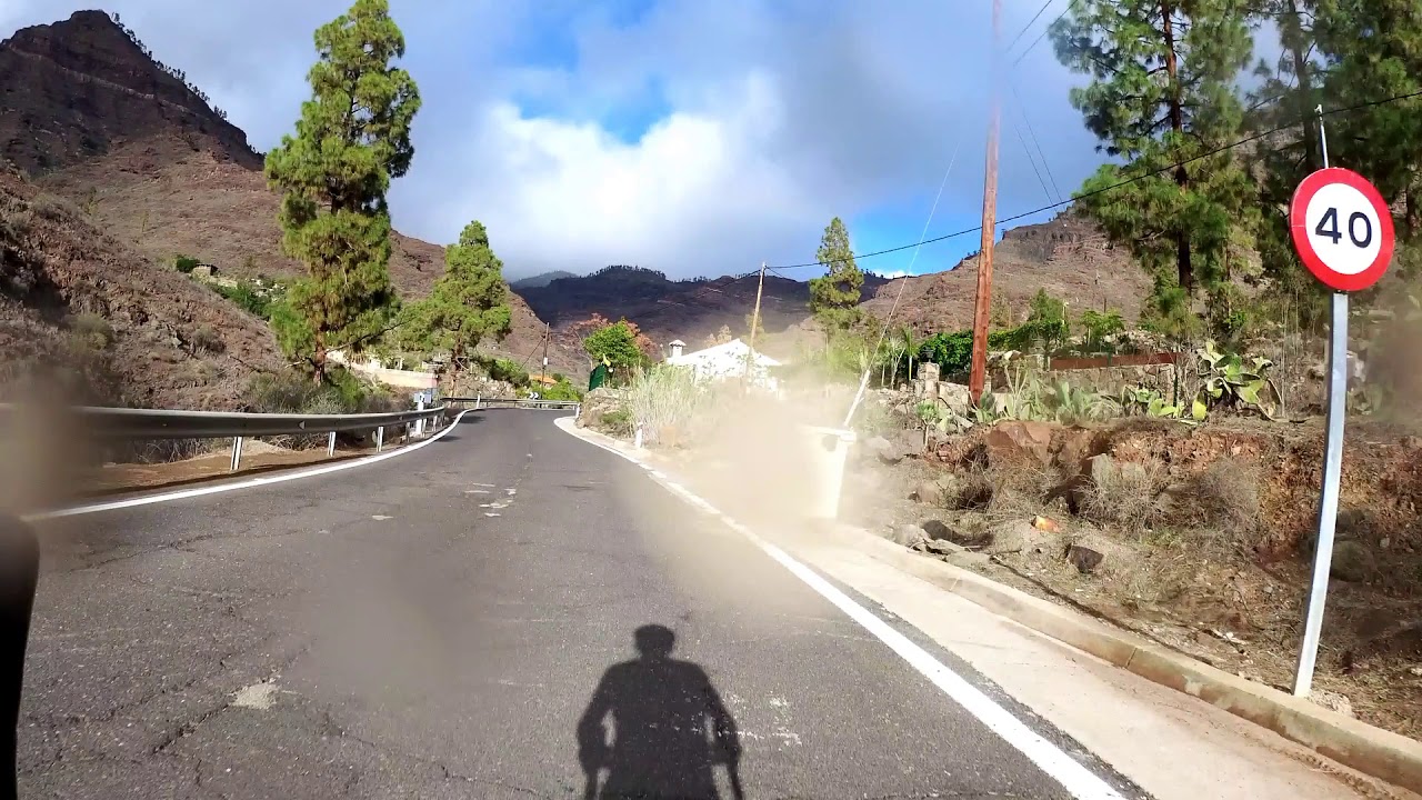 Gran Canaria Cycling Serenity Climb (Corkscrew Climb) Mogan Tauro Pass - Video for Indoor Cycling
