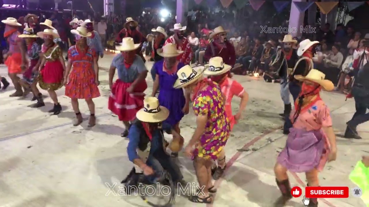Cuadrilla La fusion Cecyteh -el borrachito. #xantolo en la #huasteca