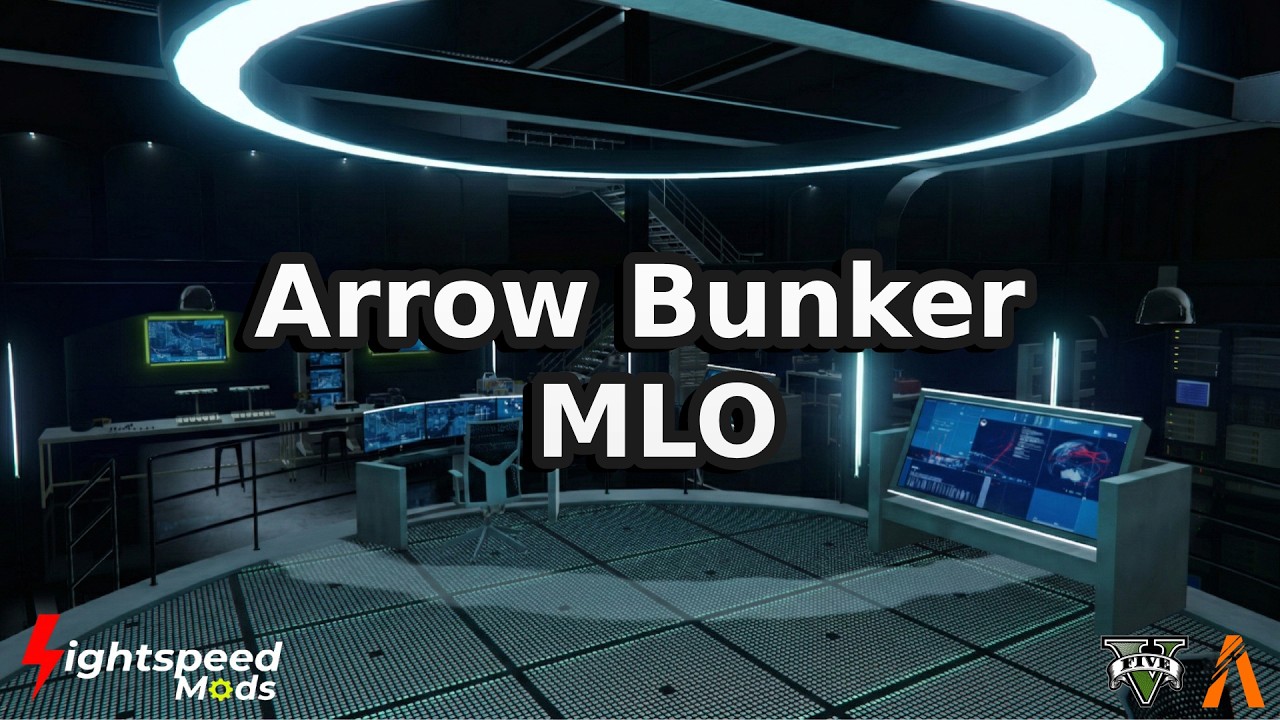 ARROW BUNKER  (MLO) | GTA 5 Singleplayer & FiveM