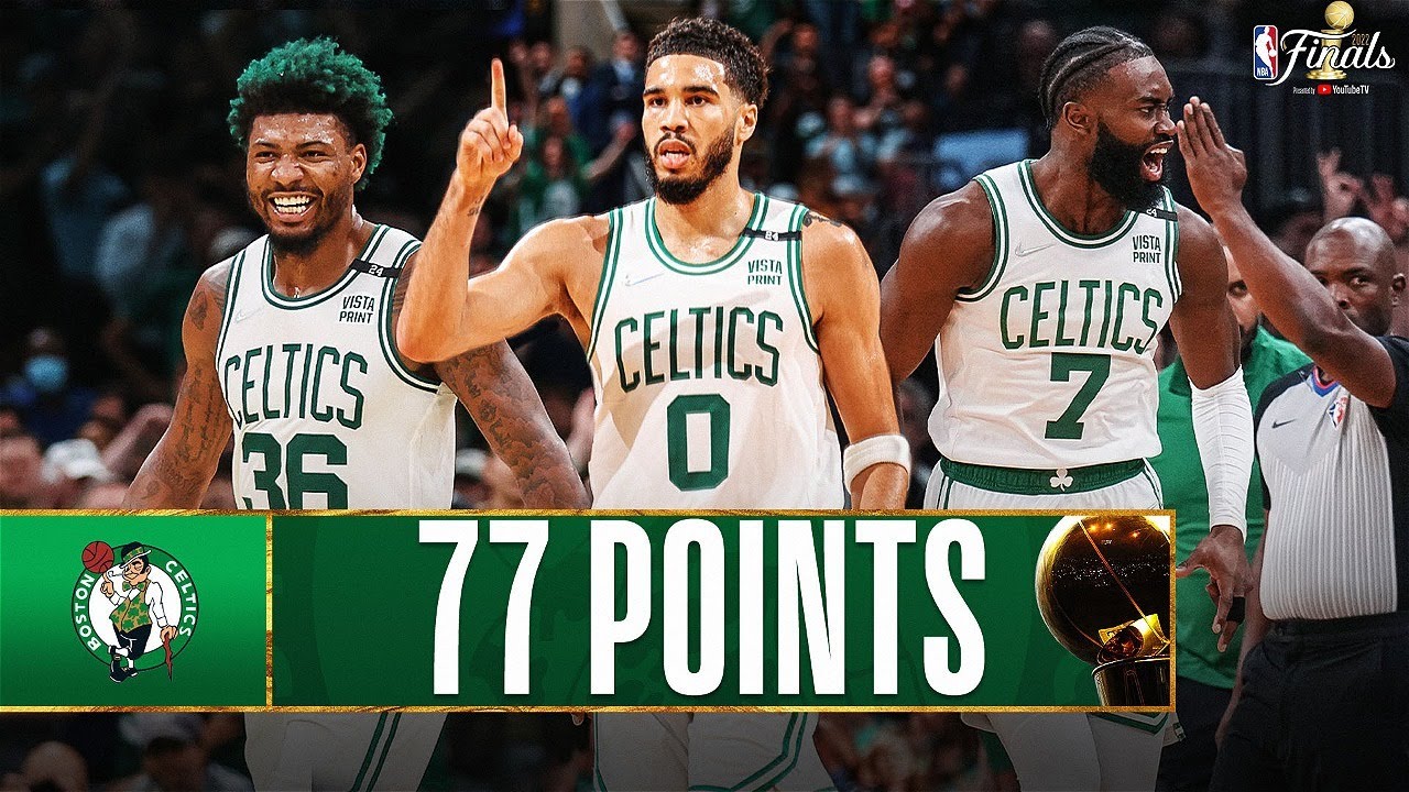Celtics Trio Combine For 77 PTS In Game 3 Win! | #NBAFinals