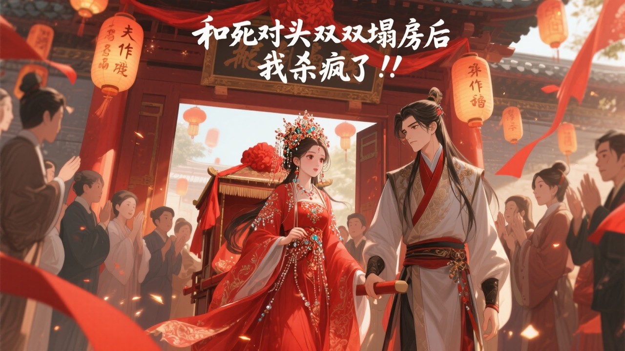 【古风言情】上新啦✨《和死对头双双塌房后，我杀疯了》短篇故事，死对头联姻，他暗恋多年步步设局，她终看清真心携手生子。#故事 #古风 #甜宠 #完结 #故事全集 #甜宠漫剧场