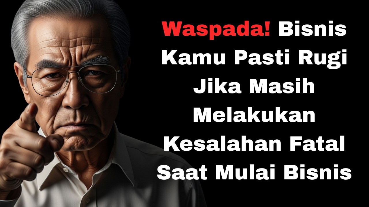 Awas! Ini Rahasia Penyebab 90% Pengusaha Pemula Gagal. Kesalahan Fatal Saat Mulai Bisnis,cara kaya