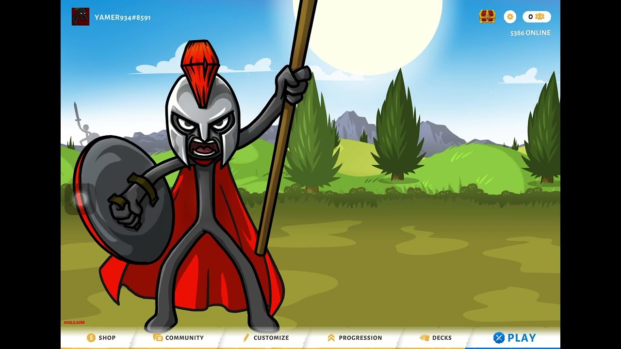 My first Stick War Saga video.