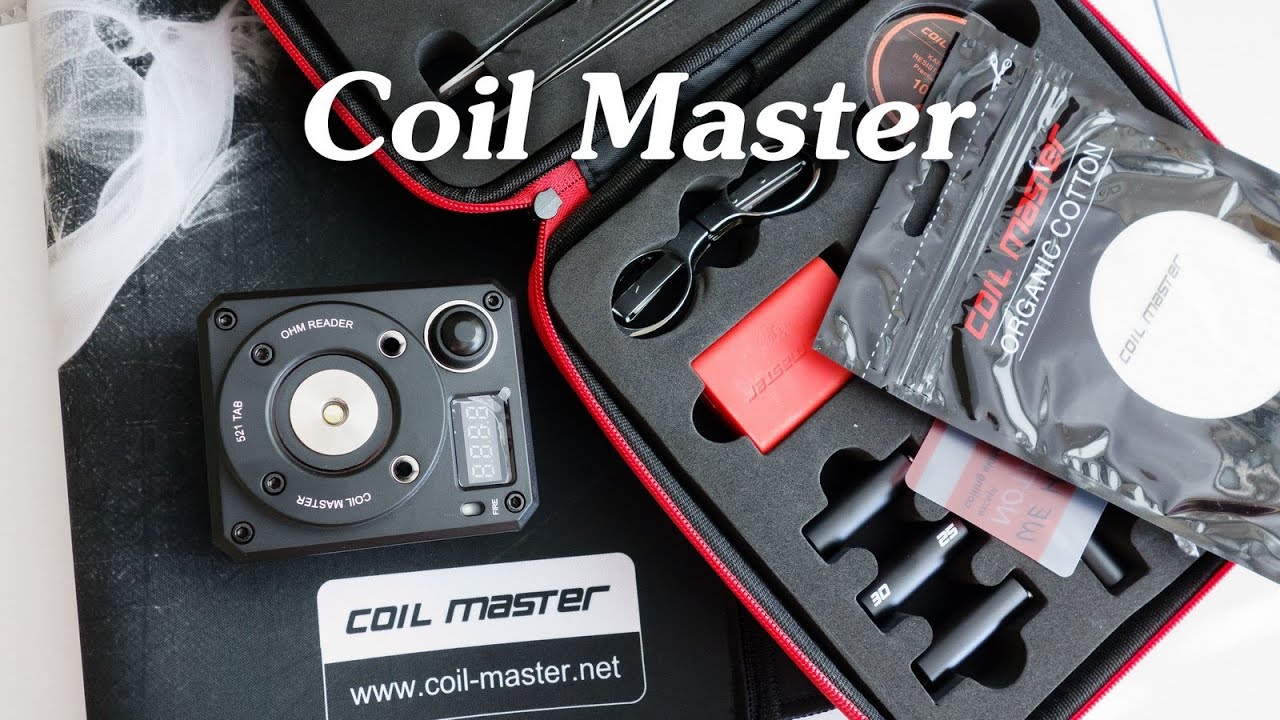 Coil Master DIY Kit V2 & Coil Master 521 Tab