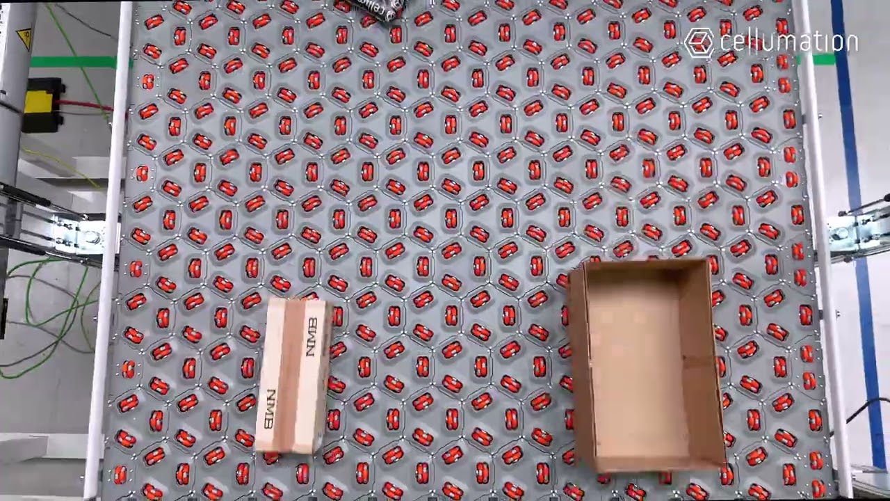 Advanced Singulation Technology | Moving Different Objects with the celluveyor