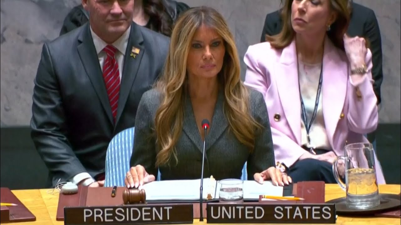 Melania Trump chairs historic UN Security Council meeting