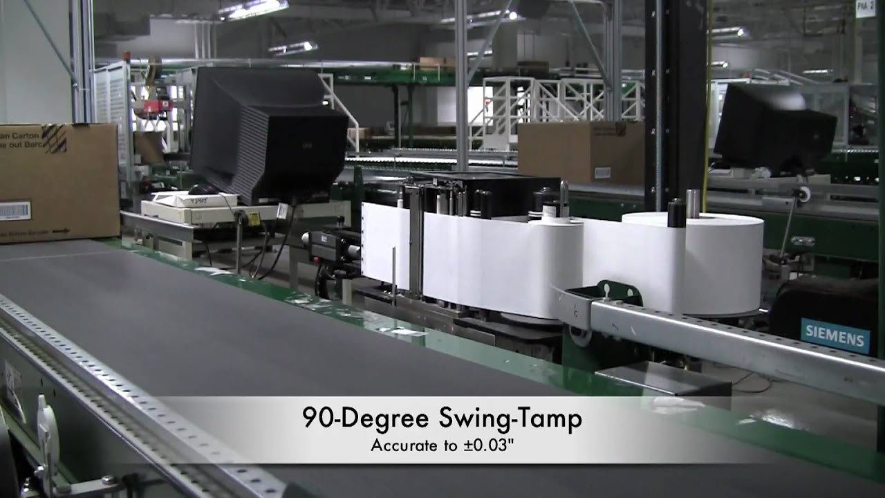 Label Print-Apply System at Automated Distribution Center