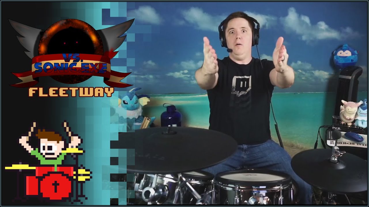 FNF Sonic.EXE 2.0 Fleetway - Chaos On Drums!