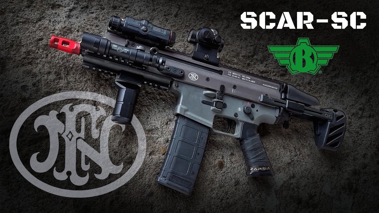 Airsoft Review completo - BOLT - CYBERGUN - SCAR SC
