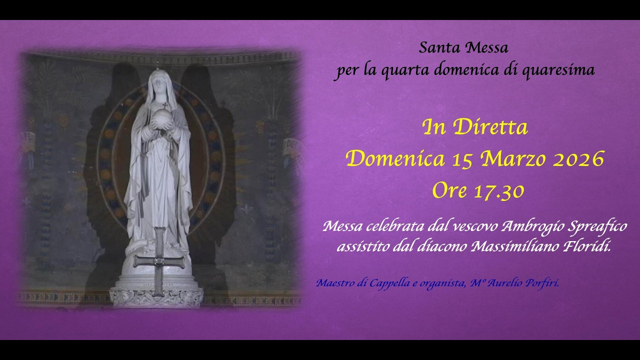 Messa per la quarta domenica di quaresima