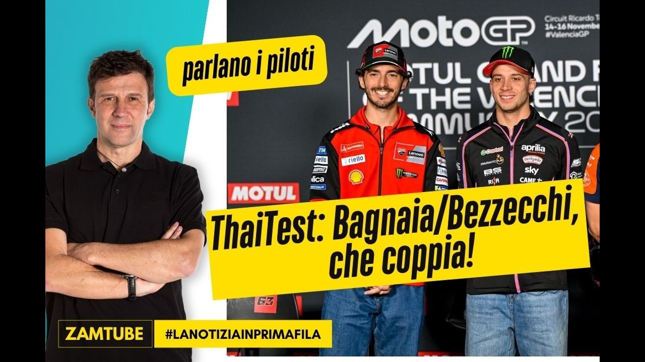 Test Thai: Bagnaia/Bezzecchi, che coppia!