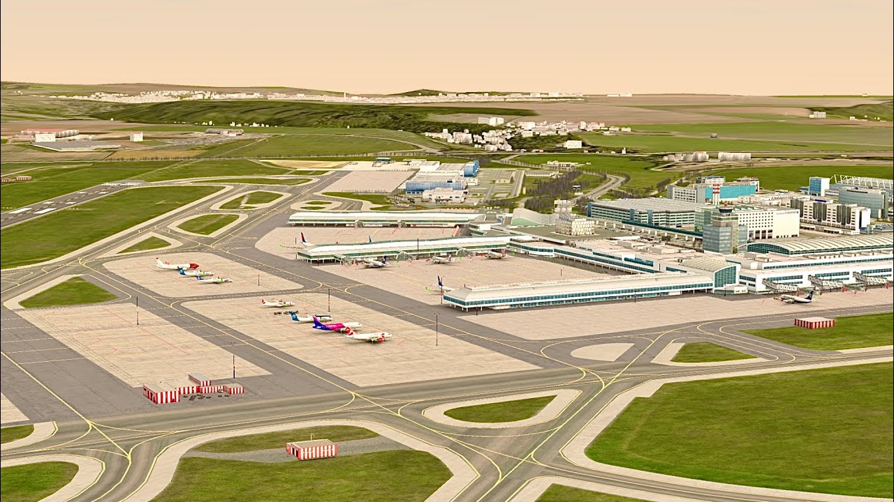 International Evening Landings at Prague Airport | Delta, Icelandair, Wizz Air