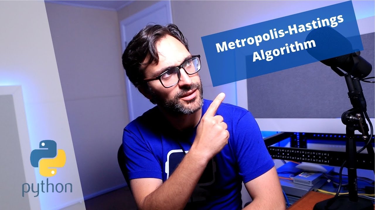 Алгоритм Метрополиса-Хастингса (MCMC на Python)