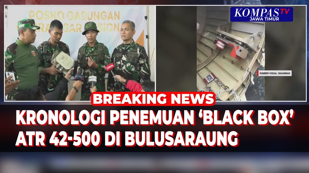 Kronologi Penemuan 'Black Box' Pesawat ATR 42-500 Jatuh di Gunung Bulusaraung, Sulsel