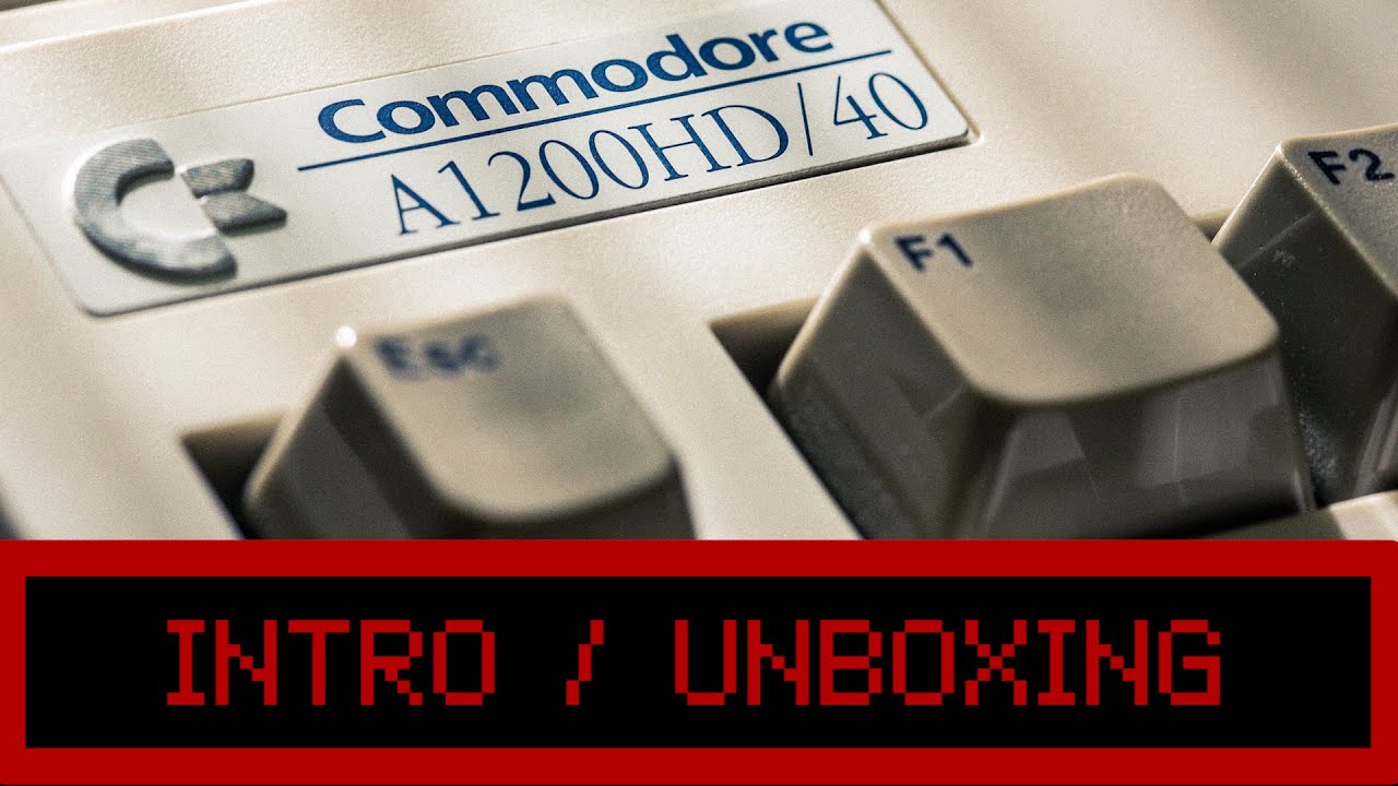 Intro & Unboxing | Commodore Amiga 1200